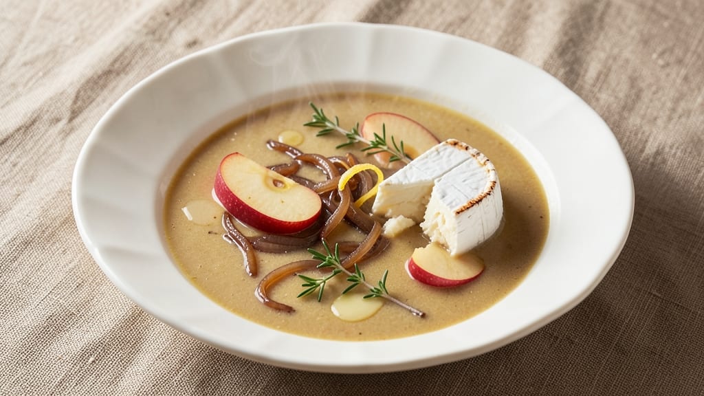 Apple Brie Soup Recipe: Sweet Caramelized Apples Meet Melty Cheese