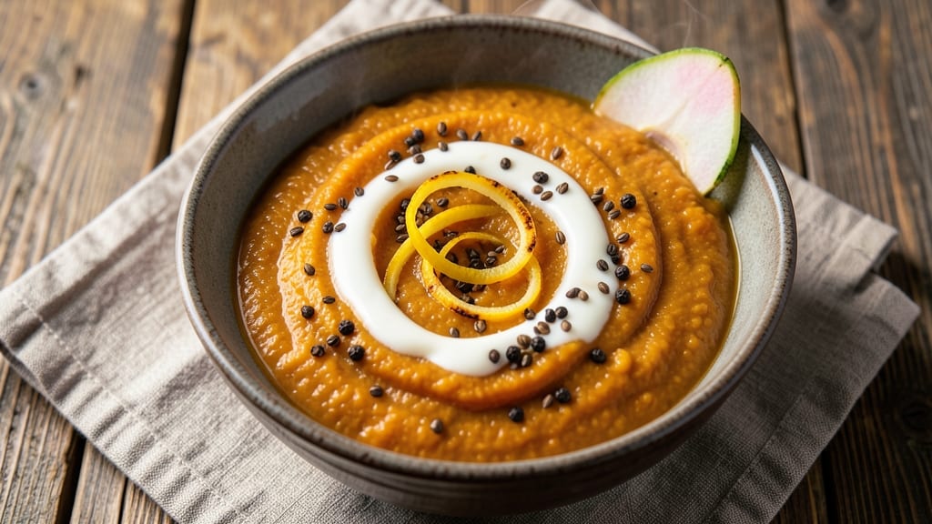 Ayurvedic Pumpkin Soup Recipe: Warm Spiced Harmony With Golden Turmeric