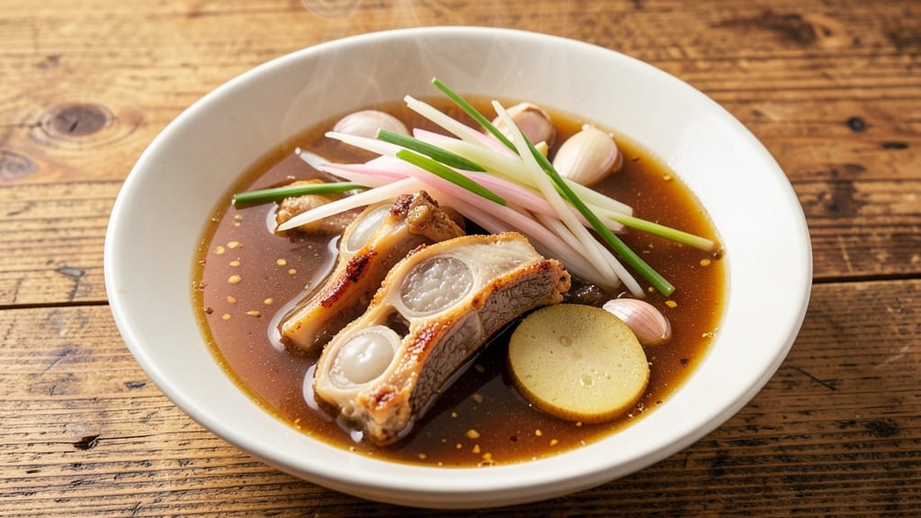 Asian Beef Bone Soup Recipe: Umami-Deep Broth With Silky Rice Noodles