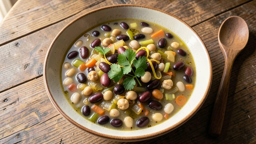 5 Bean Medley Soup Recipe: Hearty Pantry Staples in One Pot