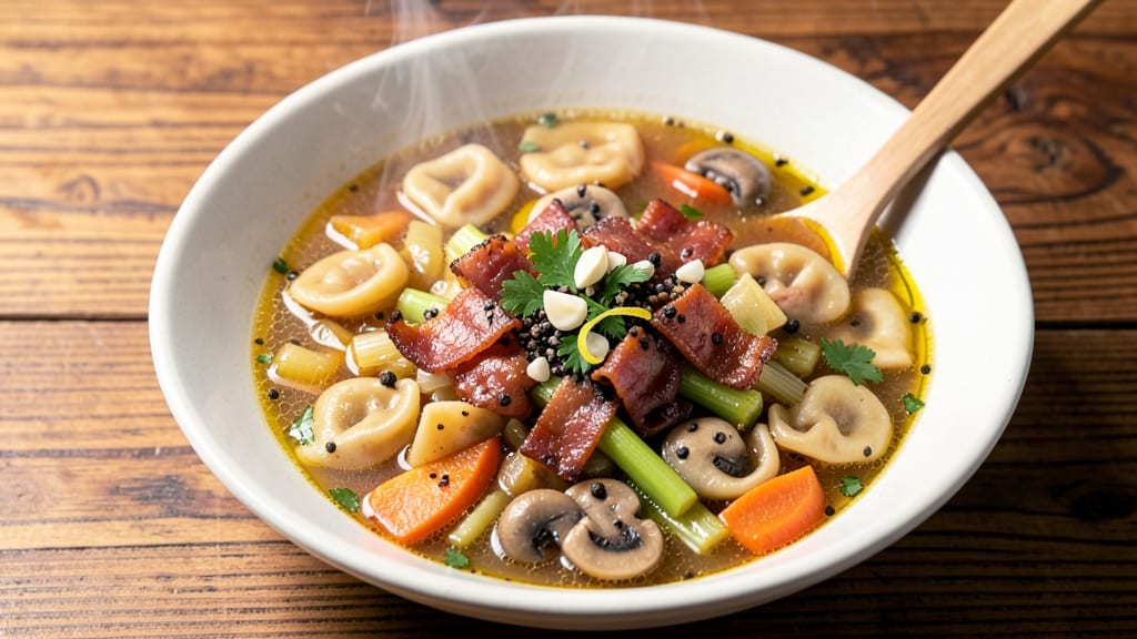 Authentic Italian Tortellini Soup Recipe: Pasta-Packed Umami Richness in One Pot