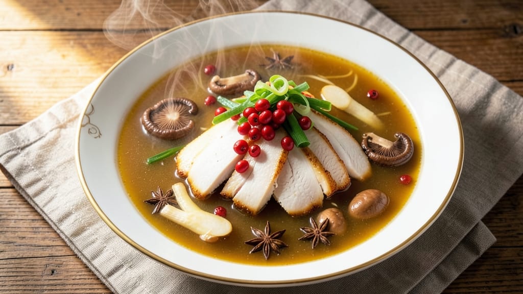 ABC Soup Chinese Recipe: Fragrant Star Anise and Ginger Infusion