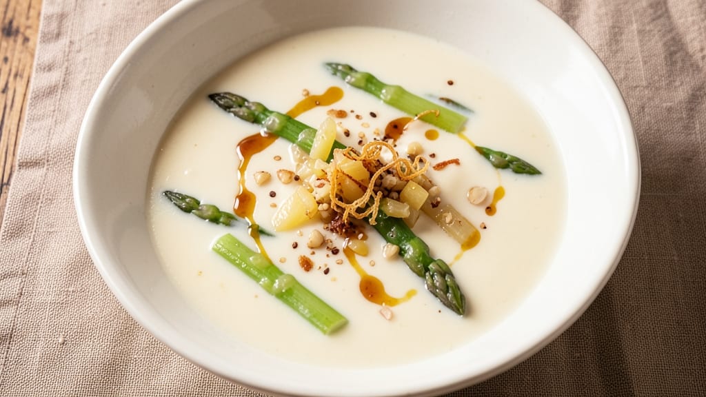 Asparagus Soup Recipe With Coconut Milk: Velvety Creaminess Meets Tropical Depth