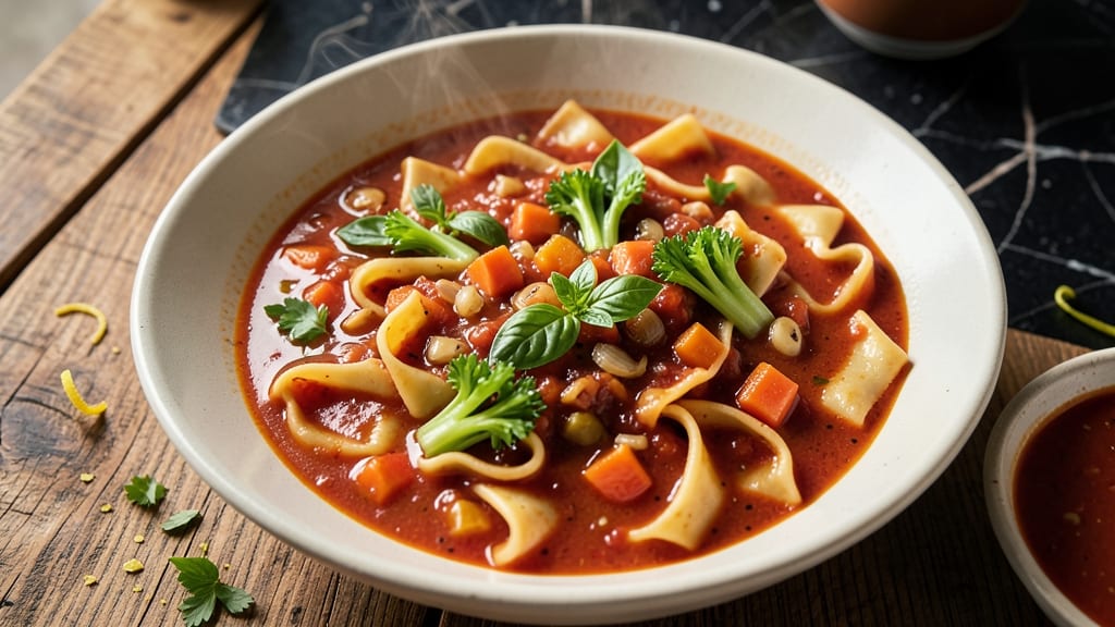 Wegmans Lasagna Soup Recipe: One-Pot Pasta Layers With Crispy Celery Crowns