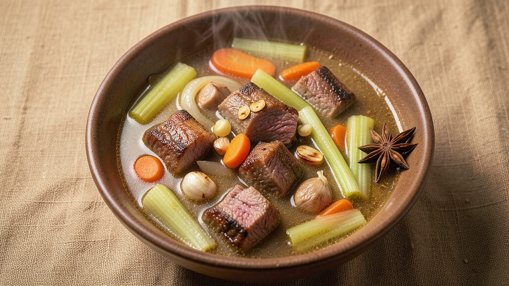 Beef Alphabet Soup Recipe: Slow-Simmered Beef and Star-Anise Depth