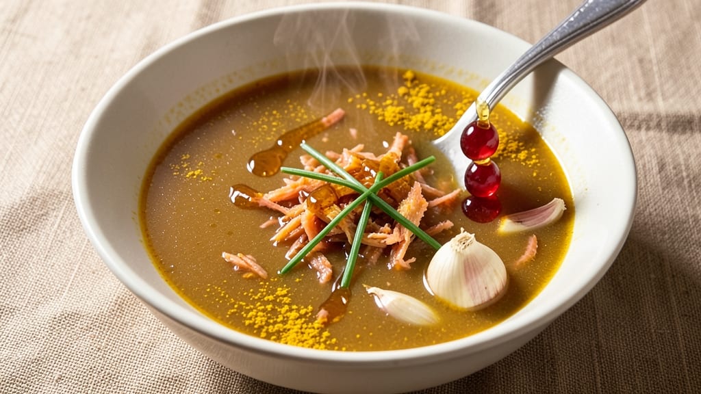 Best Sore Throat Soup Recipe: Garlic-Ginger Immune-Boosting Elixir