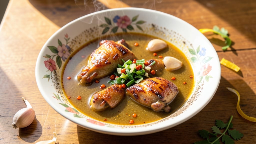 Bengali Chicken Soup Recipe: Fragrant Mustard Seed and Cumin Warmth