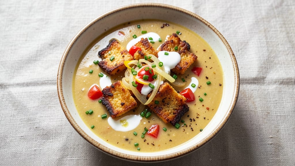 Baked Potato Soup With Frozen Hash Browns Recipe: Crispy Top, Creamy Velout Magic