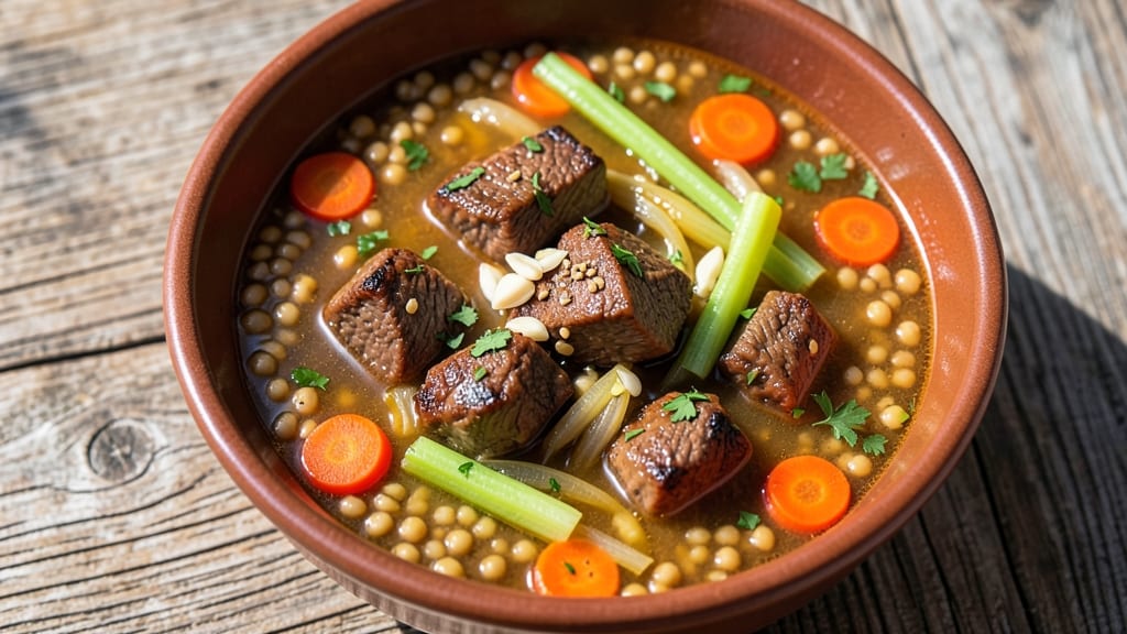 Beef Barley Lentil Soup Recipe: Hearty Pantry-to-Pot Protein Powerhouse