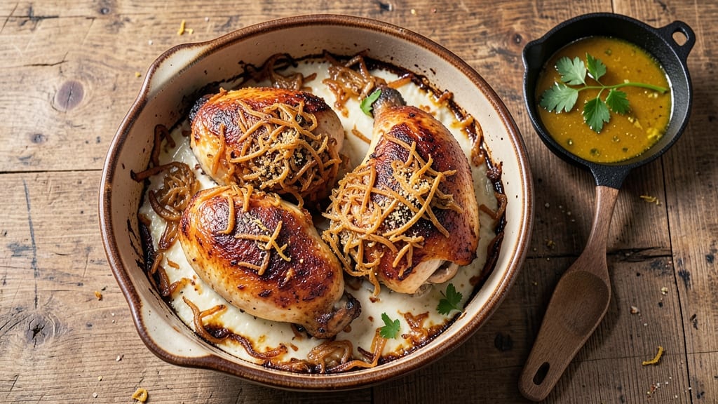 Baked Chicken With Onion Soup Mix Recipe: Crispy Bites and Savory Melting Pot