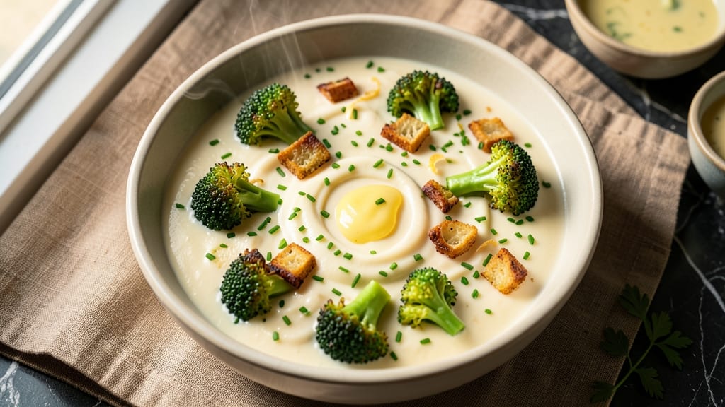 Best Cream of Broccoli Soup Recipe Ever: Ultra-Smooth Velouté With Hidden Roasted Depth