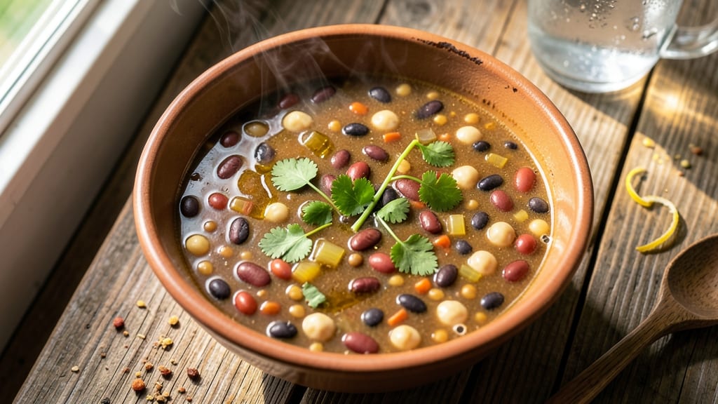 9 Bean Soup Slow Cooker Recipe: Hearty Legume Medley Ready in One Hour