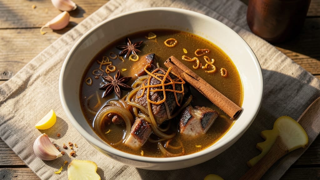 Beef Flavored Pho Soup Base Recipe: Deep Umami Broth With Pantry Staples