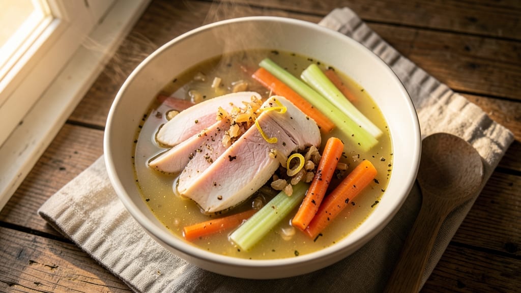 Best Tasting Chicken Soup Recipe: Homestyle Richness With Crisp Celery Crowns