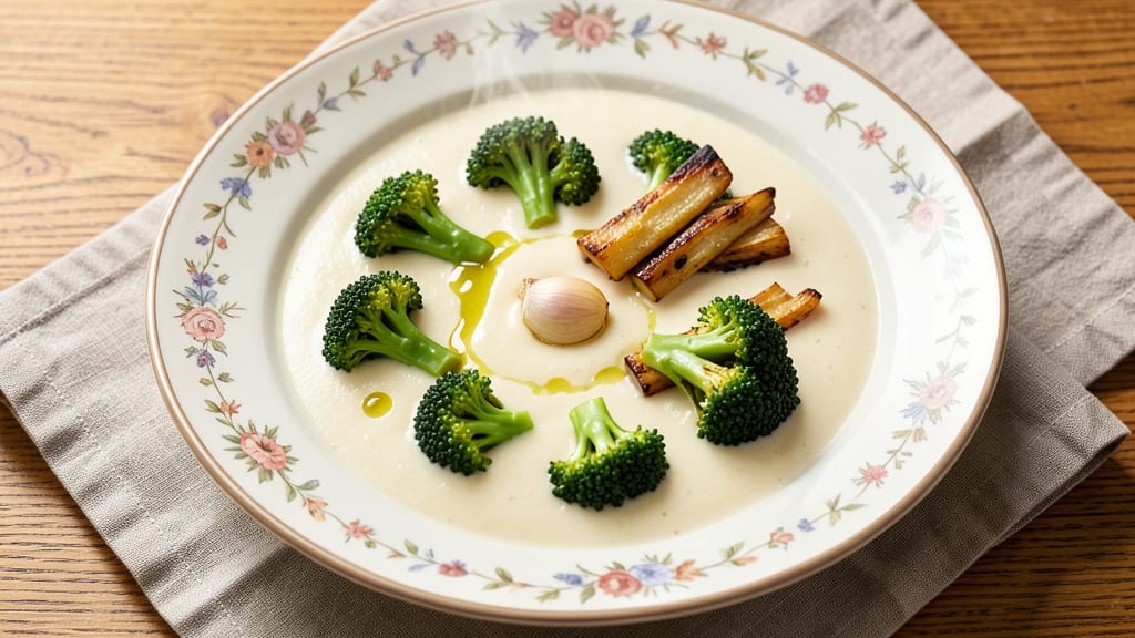 Award-Winning Cream of Broccoli Soup Recipe: Silky Creaminess with Hidden Garlic Kiss