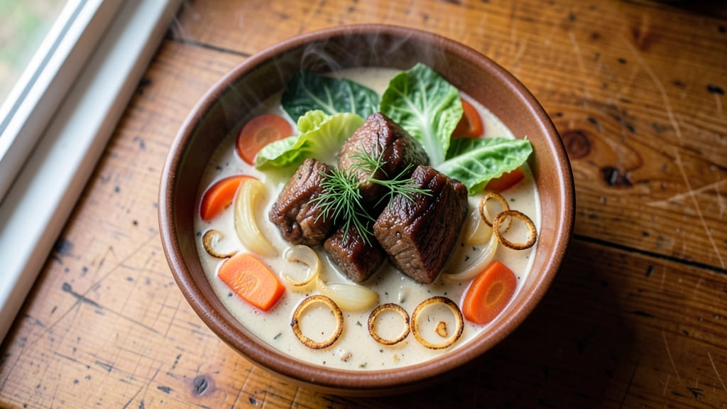 Beef Cabbage Soup Recipe Crock Pot: Slow-Cooked Heartiness With Caramelized Onions