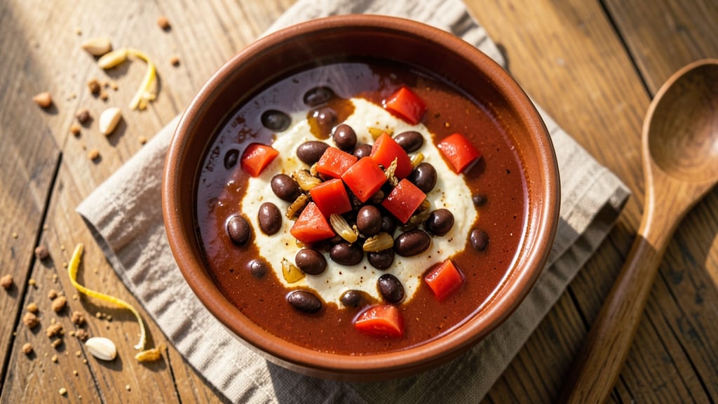 Black Bean Chili Soup Recipe: Smoky Spice and Hearty Bean Harmony