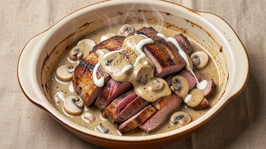 Beef Roast Recipe Cream of Mushroom Soup Oven: Juicy Center and Golden Crust in One Dish