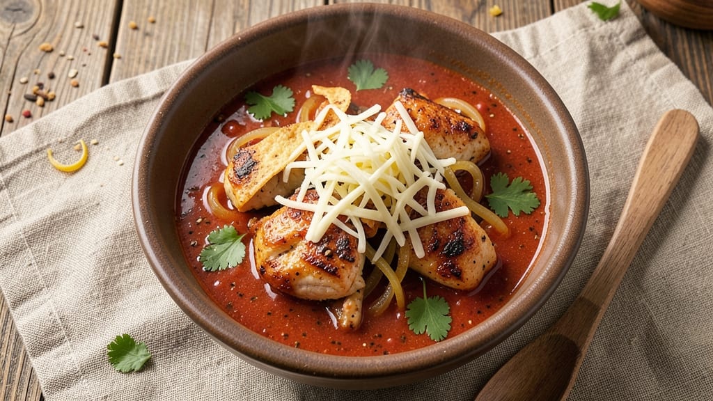 Best Chicken Enchilada Soup Recipe Ever: Bold Cumin-Chipotle Depth With Crispy Tortilla Topping