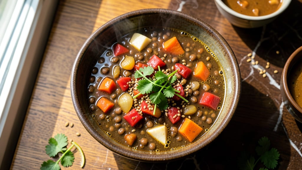African Lentil Soup Recipe: Earthy Spice and Tomato-Rich Harmony
