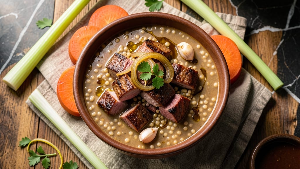 Beef Barley Soup Pressure Cooker Recipe: Ultra-Rich Broth in 30 Minutes