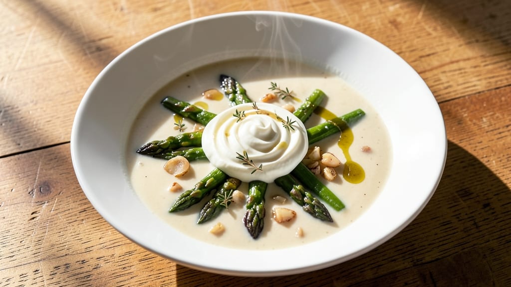 Asparagus Weight Watchers Soup Recipe: Light Yet Satisfying Green Velout