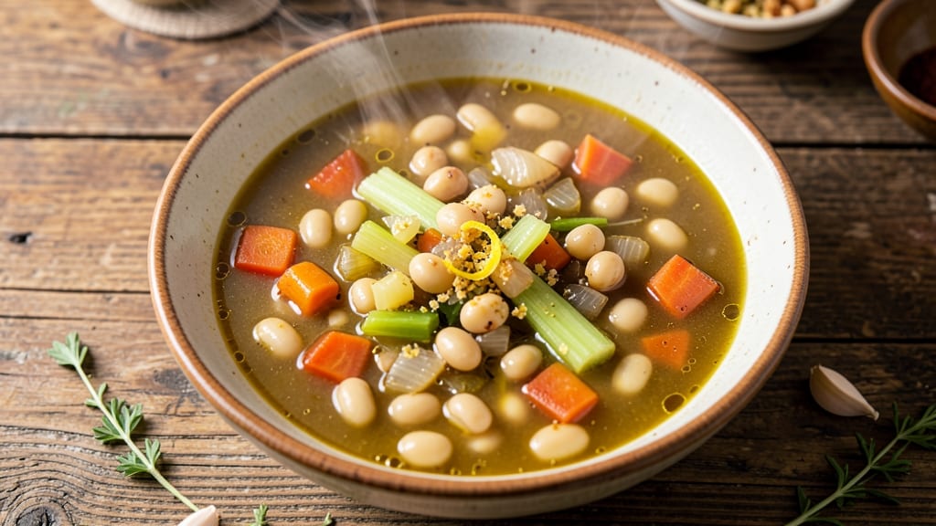 Authentic Toscana Soup Recipe: Rustic Bread Dippers and Pecorino Magic