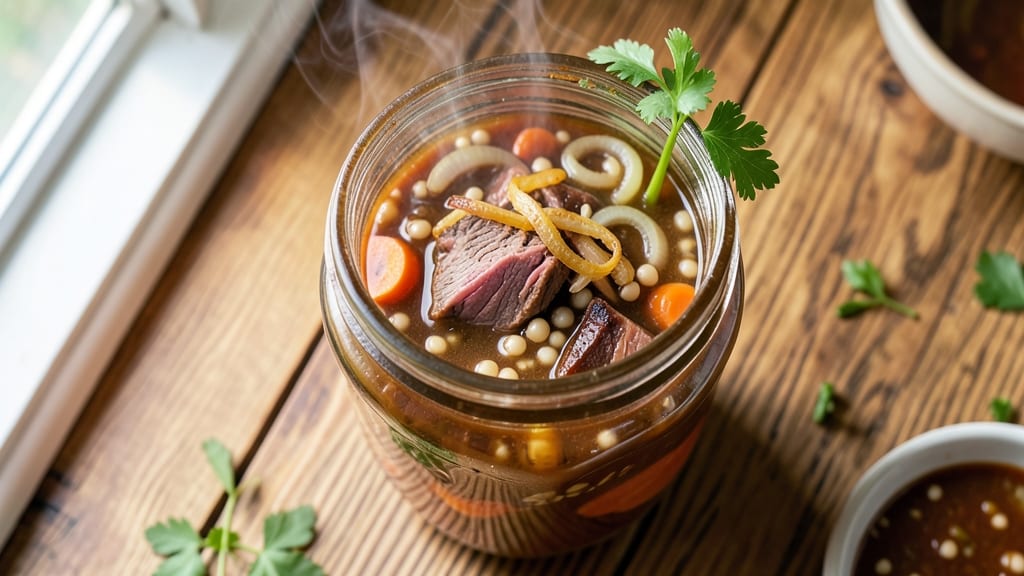 Beef Barley Soup Canning Recipe: Pantry-Friendly Heartiness in Glass