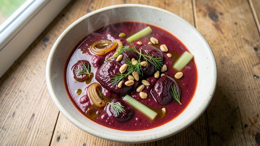 Vegetarian Beet Soup Recipe: Earthy Sweetness With Creamy Depth