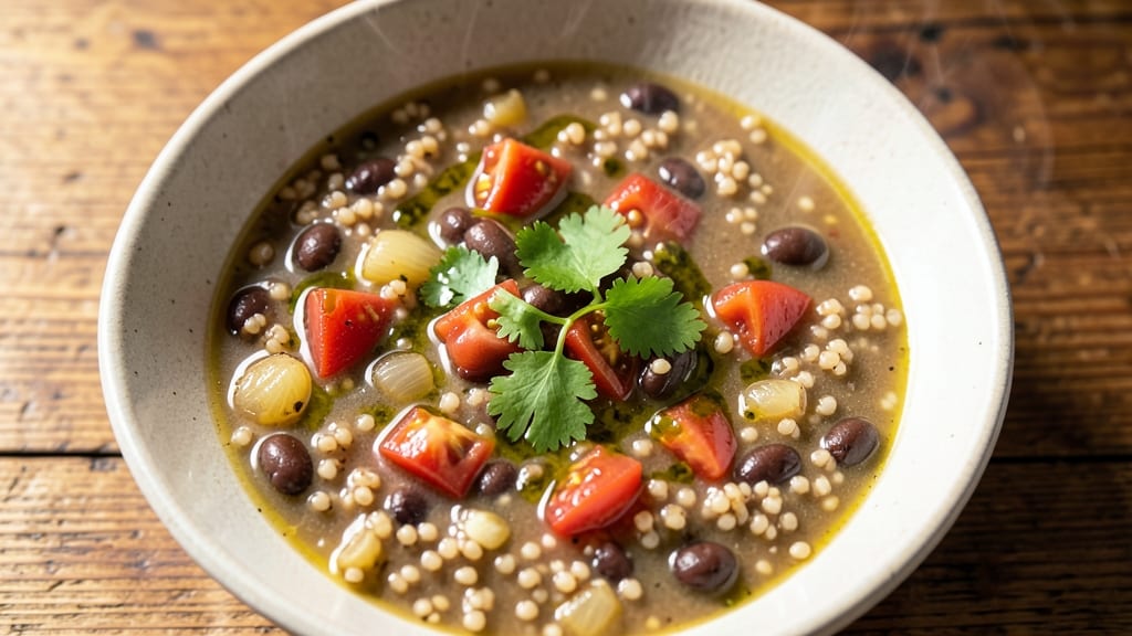 Black Bean and Quinoa Soup Recipe: Protein-Packed Warmth in One Pot
