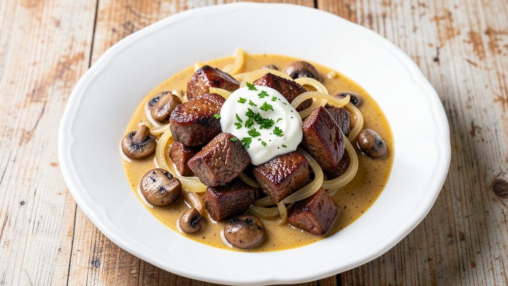 Beef Stroganoff Recipe With Lipton Onion Soup Mix: One-Pot Creamy Crunch