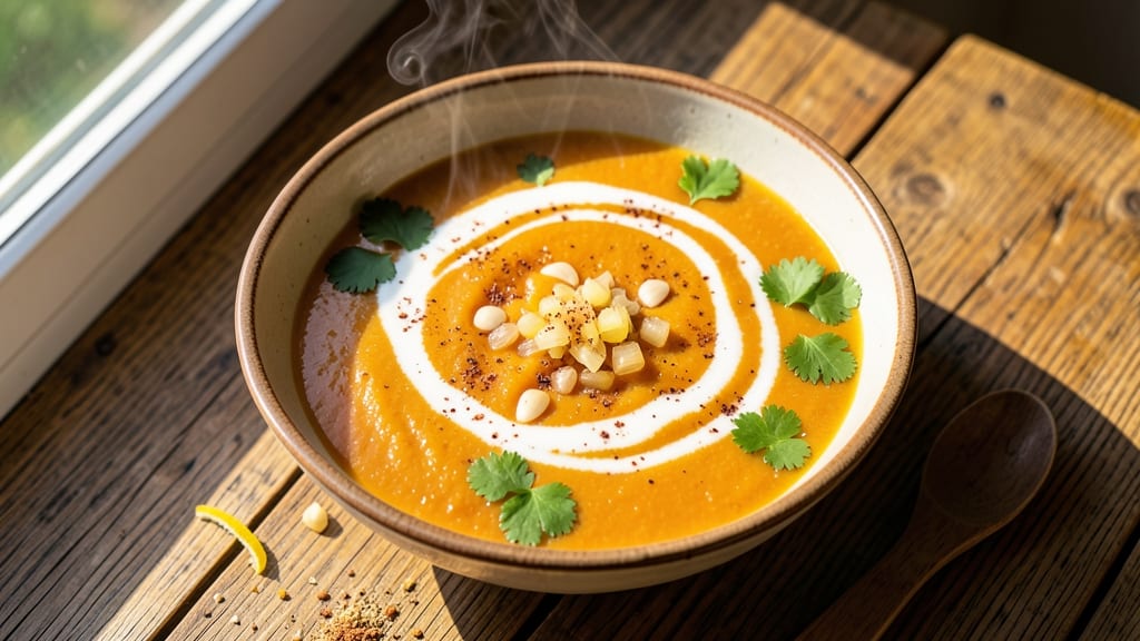 Acorn Squash Soup Recipe With Coconut Milk: Velvety Spice and Tropical Creaminess