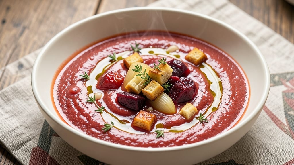 Beetroot Tomato Soup Recipe: Earthy Sweetness With Silky Creaminess