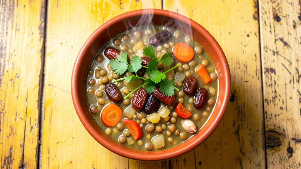 Biblical Lentil Soup Recipe: Ancient Earthy Depth With Crispy Herb Crowns
