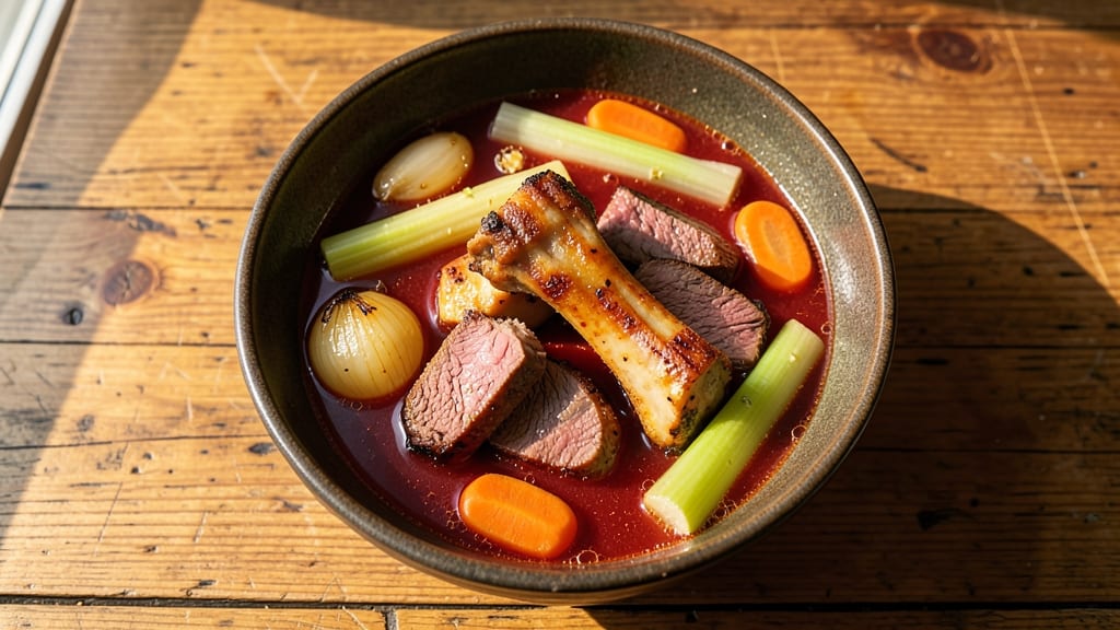 Beef Soup With Bone and Meat Recipe: Slow-Simmered Richness From Marrow and Bones