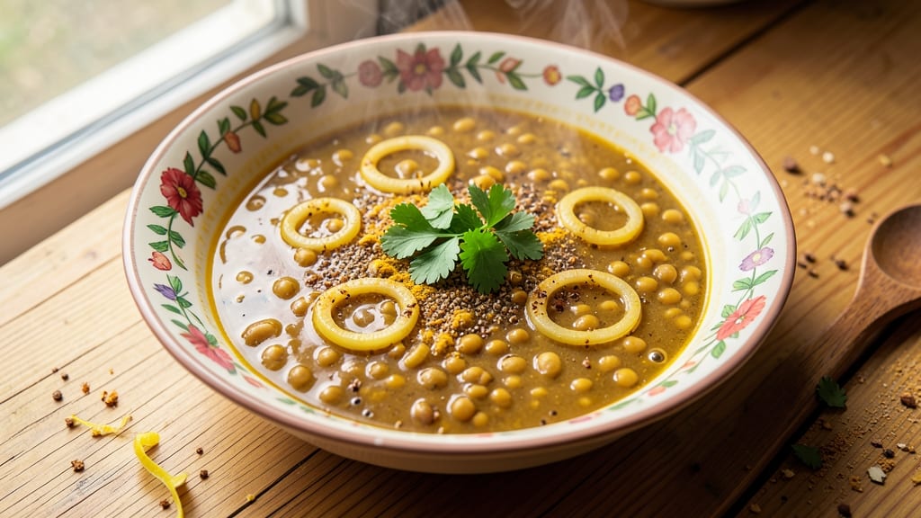 Arabic Yellow Lentil Soup Recipe: Warm Spiced Comfort in One Pot