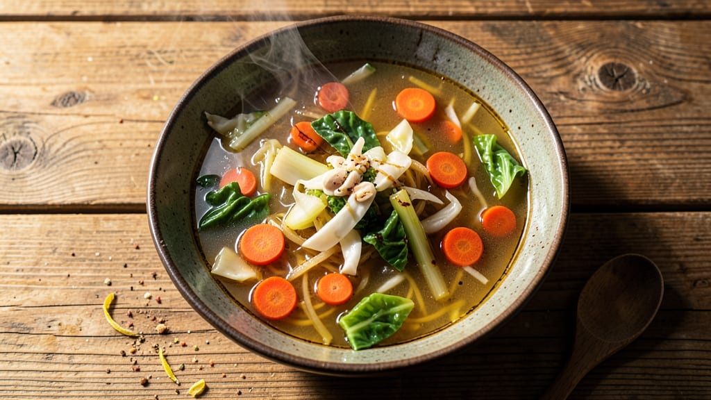Best Rated Cabbage Soup Recipe: Lightened-Up Lunchbox Classic