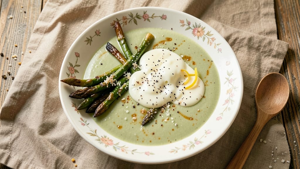 Ina Garten's Asparagus Soup Recipe: Smoky Roasted Asparagus Base
