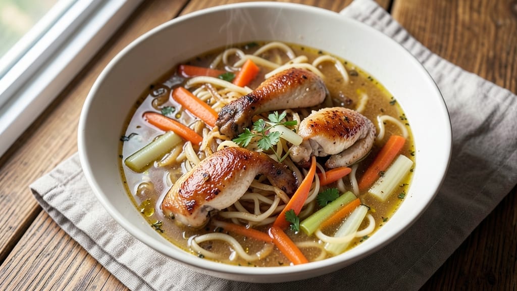 Babish Chicken Noodle Soup Recipe: Homemade Broth That Outshines Canned