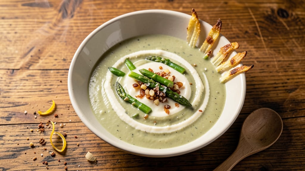 Asparagus Soup Recipe with Half and Half: Ultra-Smooth Velvety Texture