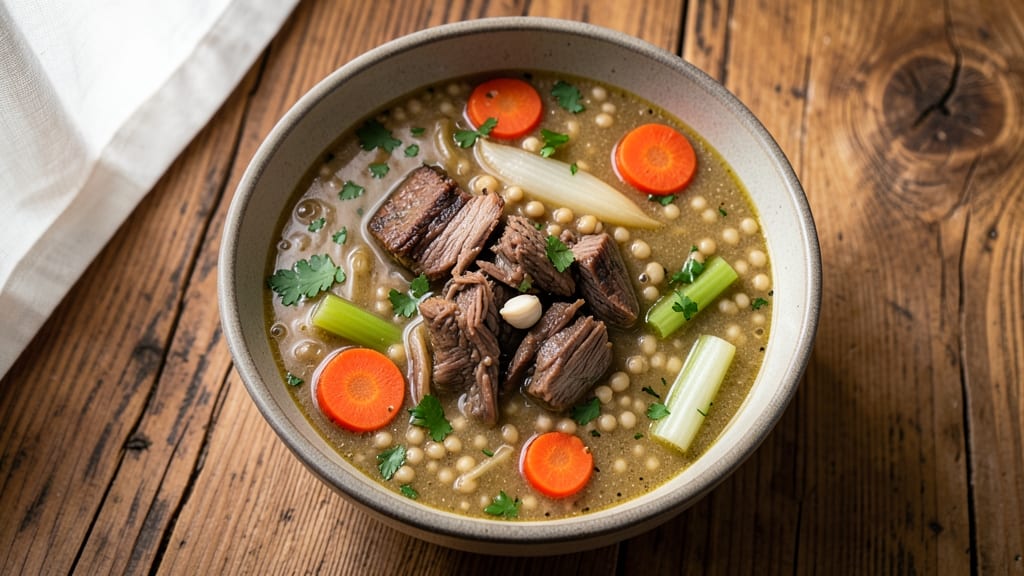 Beef Barley Soup Recipe With Leftover Roast: Slow-Simmered Richness From Every Bite