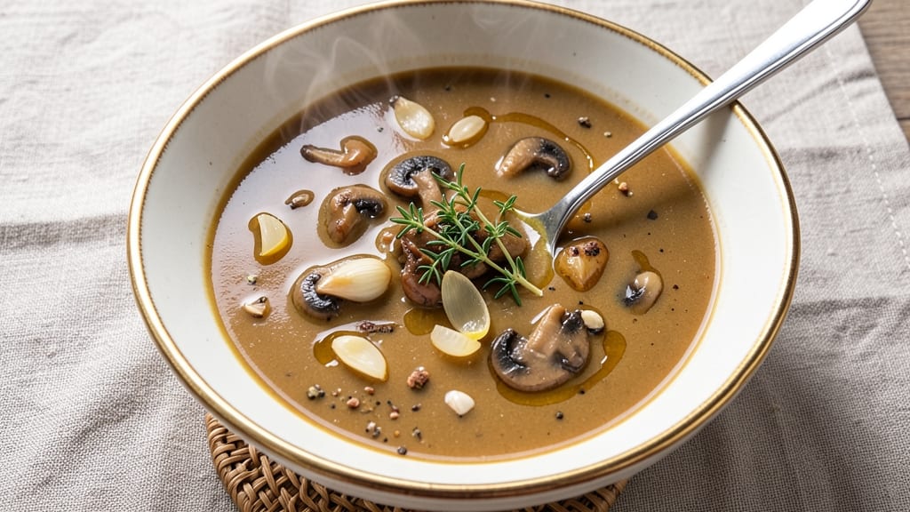 Best Cream of Mushroom Soup Recipe With Sherry: Rich, Velvety Depth From Slow-Cooked Umami