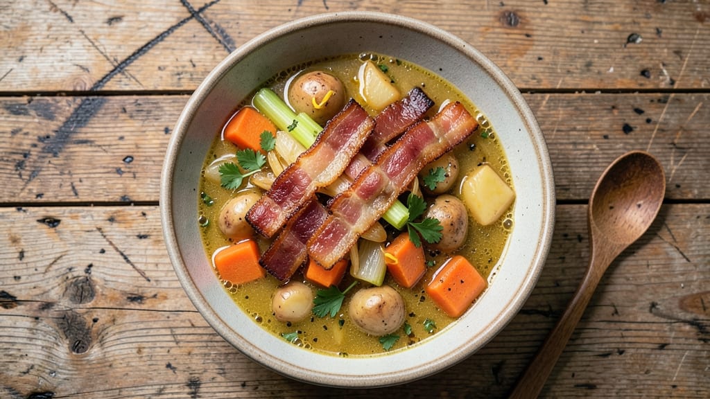 Apple Barn Restaurant Pigeon Forge Vegetable Soup Recipe: Slow-Simmered Comfort With Smoky Bacon Bits