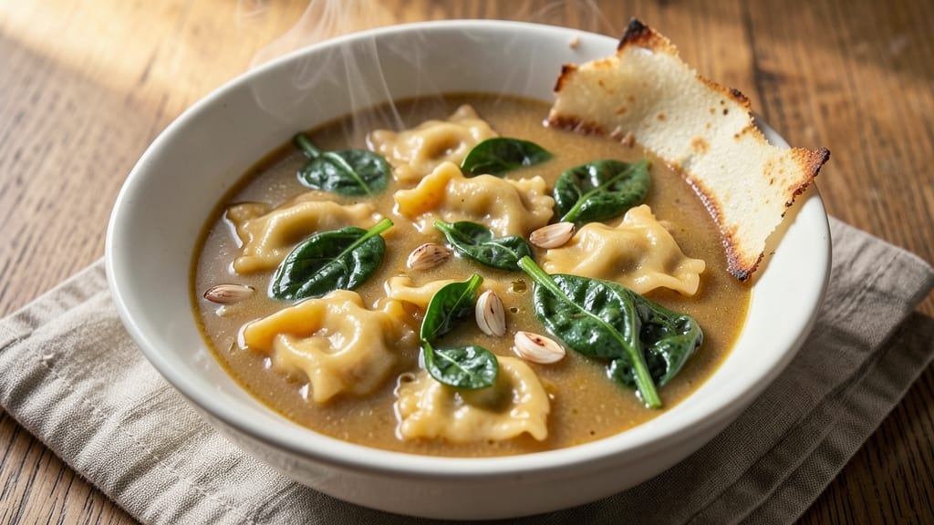 Aldi Tortellini and Spinach Soup Recipe: One-Pot Creaminess With Wilted Greens