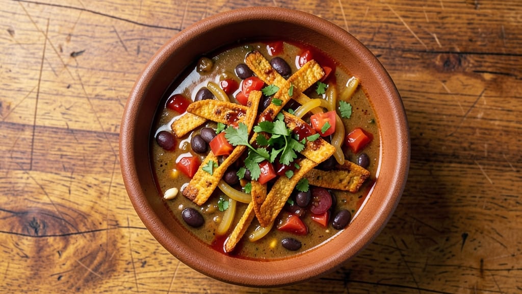 Baja Enchilada Soup Recipe: Crispy Tortilla-Studded Fiesta in One Pot